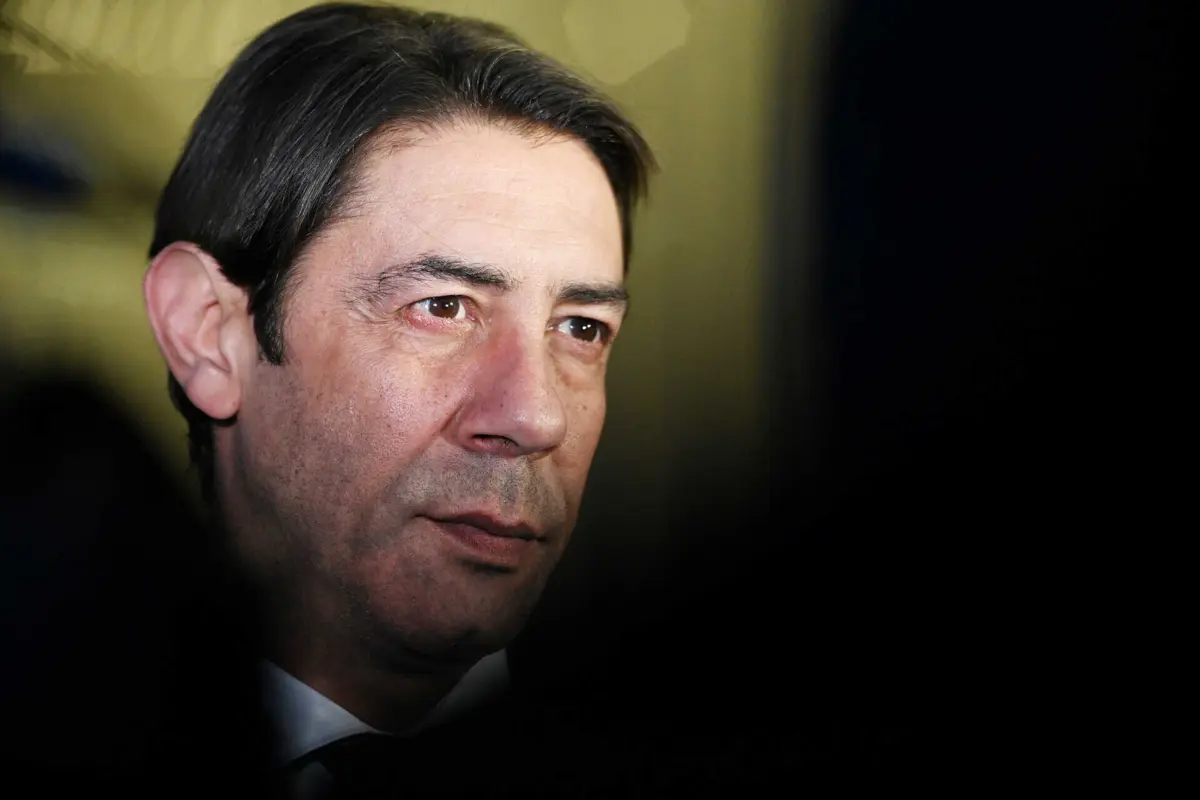 Rui Costa, presidente do Benfica