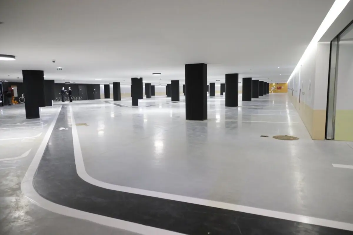 O novo Rossio tem estacionamento subterrâneo a 1,20 euros por hora