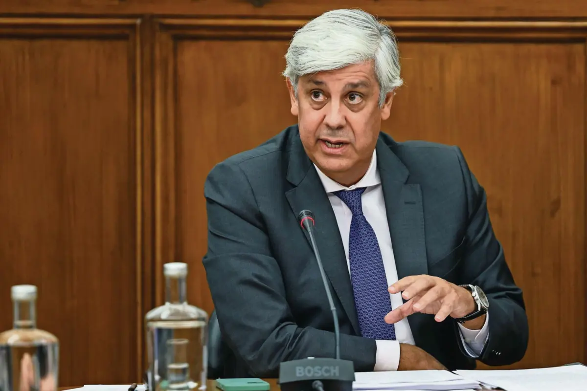 O antigo governador do Banco de Portugal, Mário Centeno