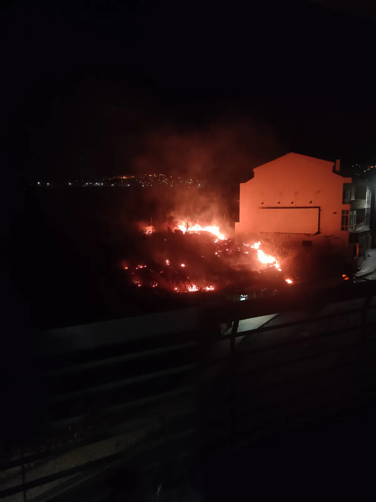 Imagem de contexto do artigo Incêndio deflagra em zona de mato em Odivelas