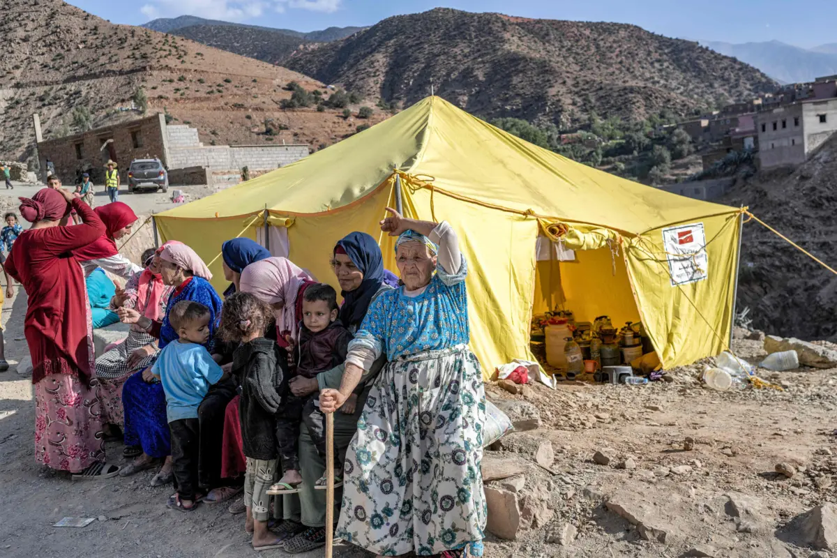 Imagem de contexto do artigo Por que razão Marrocos não deu luz verde para mais ajuda internacional?
