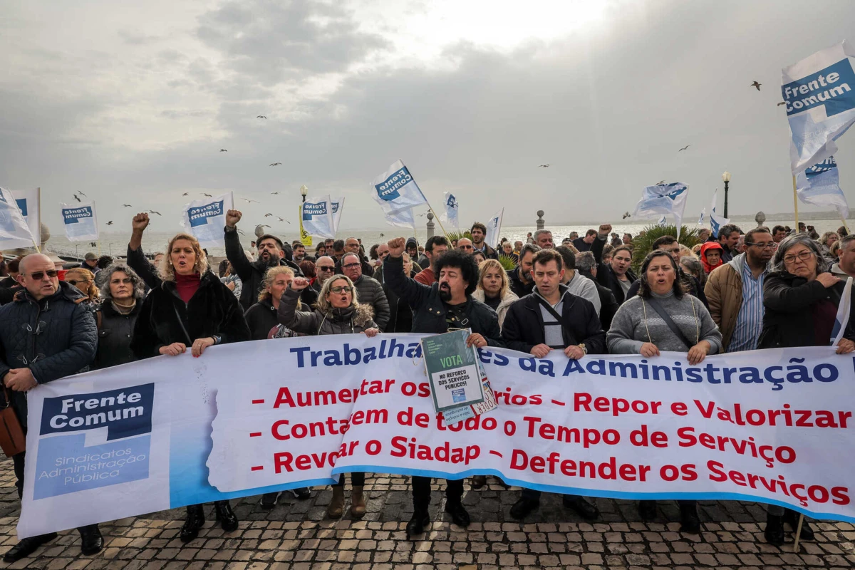 Imagem de contexto do artigo Frente Comum diz que Governo quer dividir trabalhadores para iludir expetativas