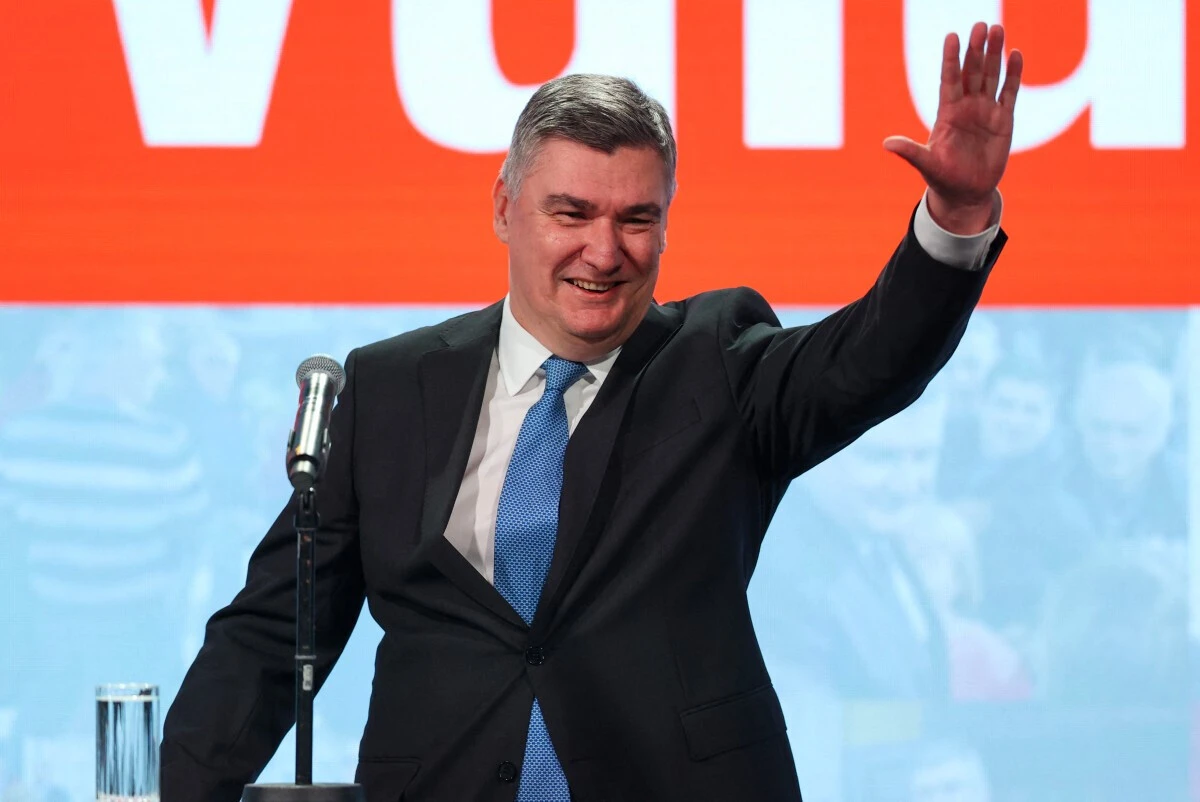 O presidente da Croácia, Zoran Milanovic