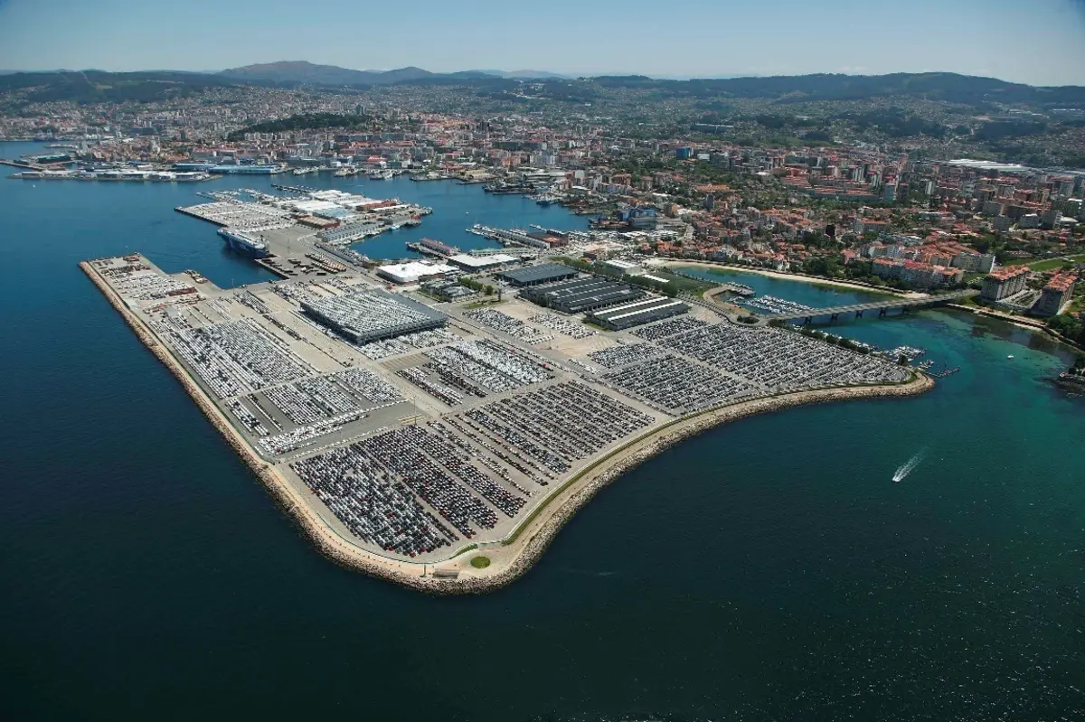 Porto de Bouzas, em Vigo