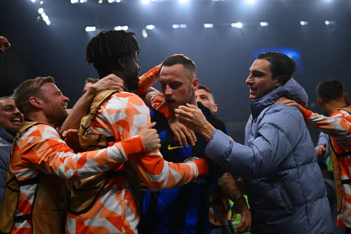 Arnautovic entrou no início da segunda parte e marcou o golo do Inter de Milão ao Atlético Madrid