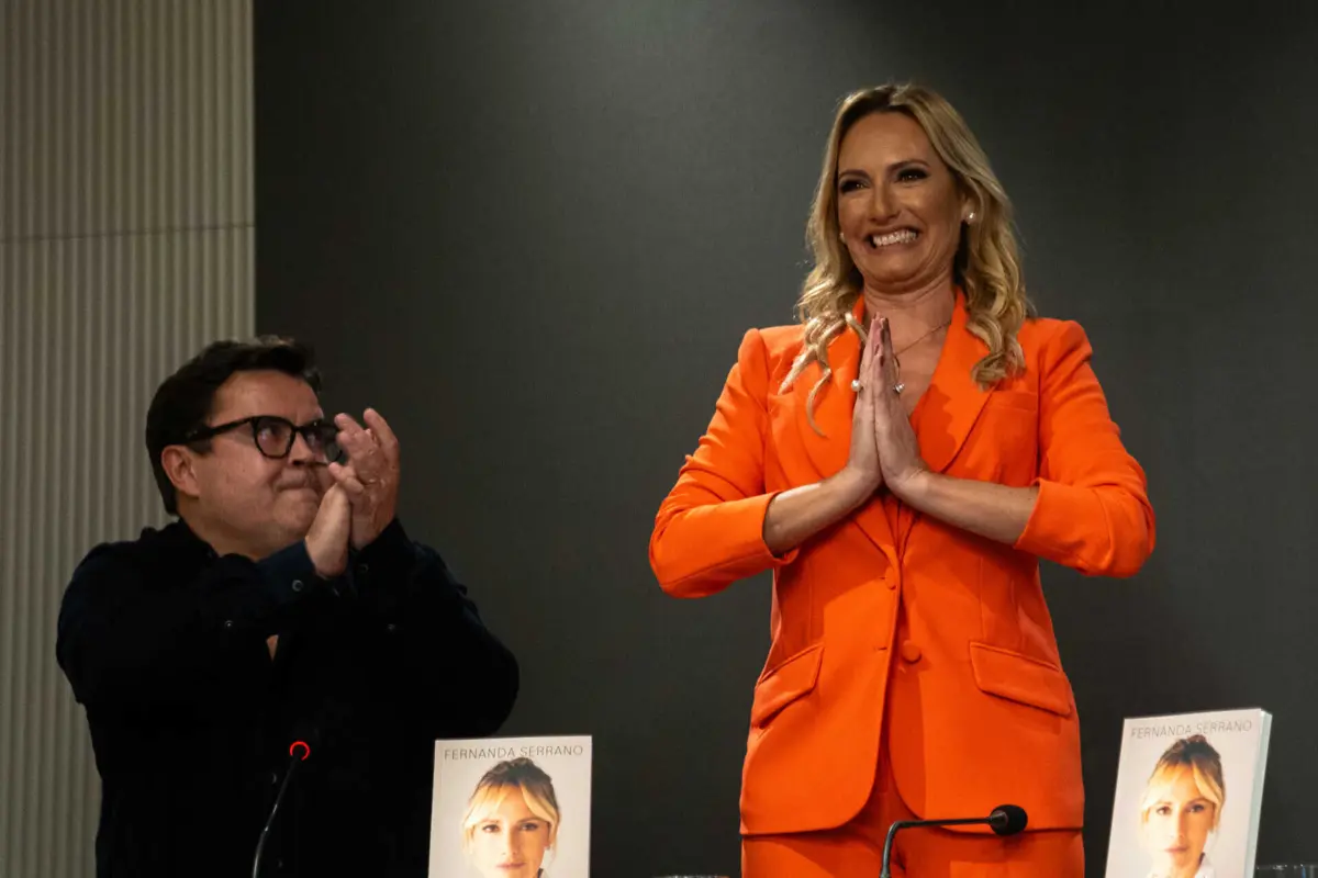 Imagem de contexto do artigo Fernanda Serrano apresenta livro com elogios ao ex-marido