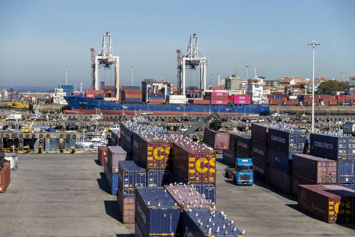 Contentores com cocaína foram enviados do Equador para o porto de Leixões