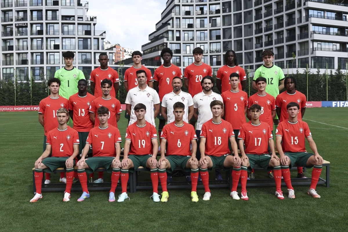 A seleção portuguesa que procura o título mundial de sub-17