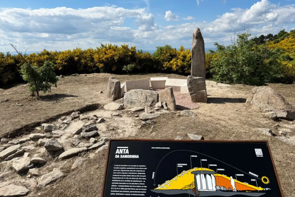 Anta da Samorinha fica junto à área empresarial
