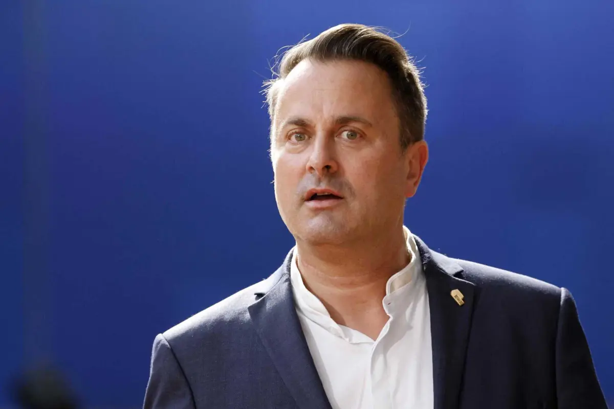 O atual primeiro-ministro do Luxemburgo Xavier Bettel
