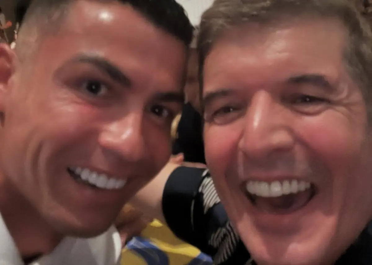 Cristiano Ronaldo e João Baião em Hong Kong