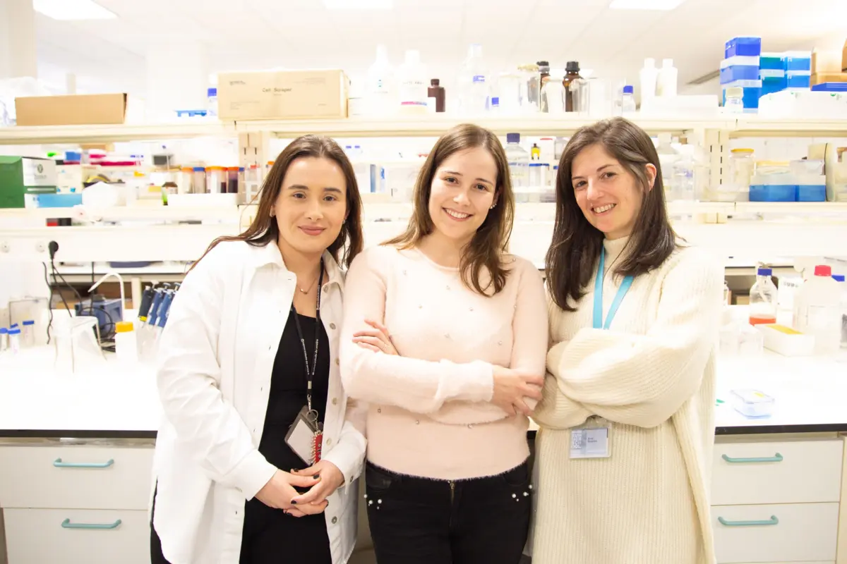 As investigadoras Diana Ribeiro, Marisa Pereira e Ana Raquel Soares