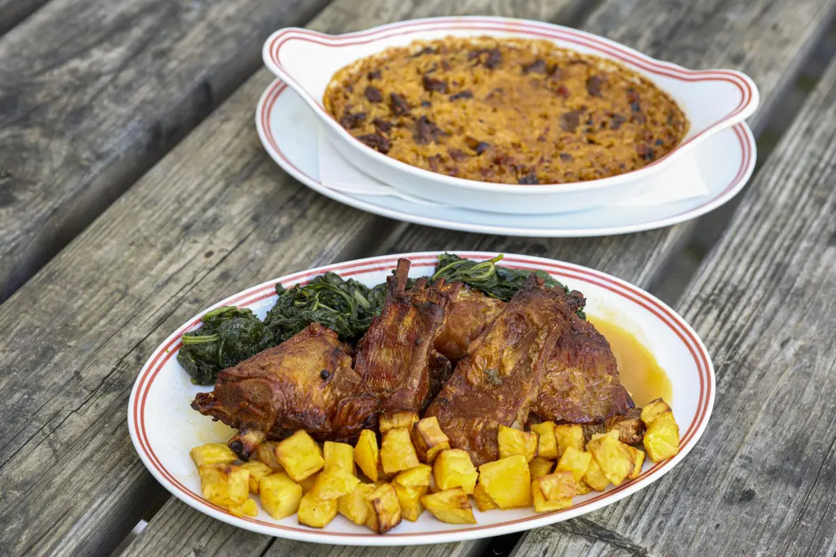 O cabrito assado do Intenso, Lisboa.