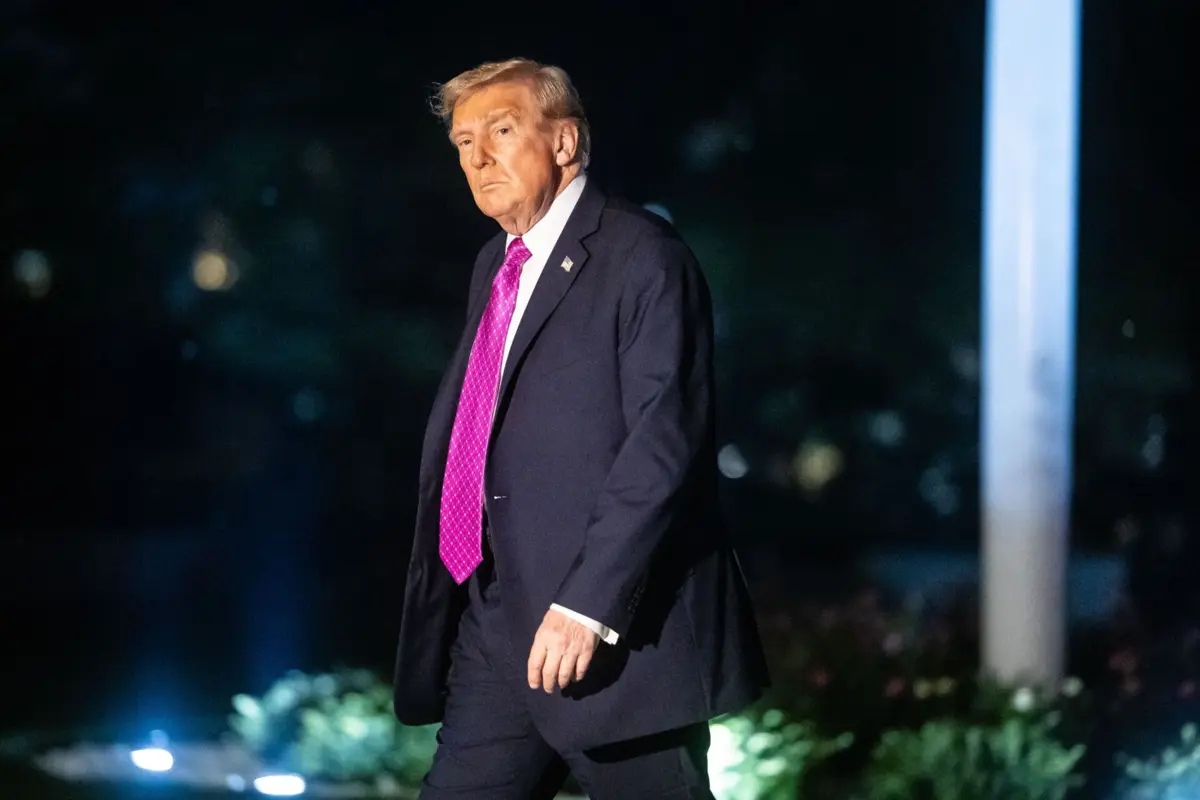 O presidente norte-americano Donald Trump