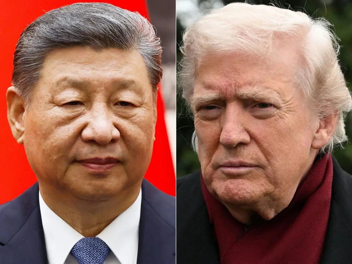 Imagem de contexto do artigo Trump anuncia visita a Pequim em abril após telefonema com Xi Jinping