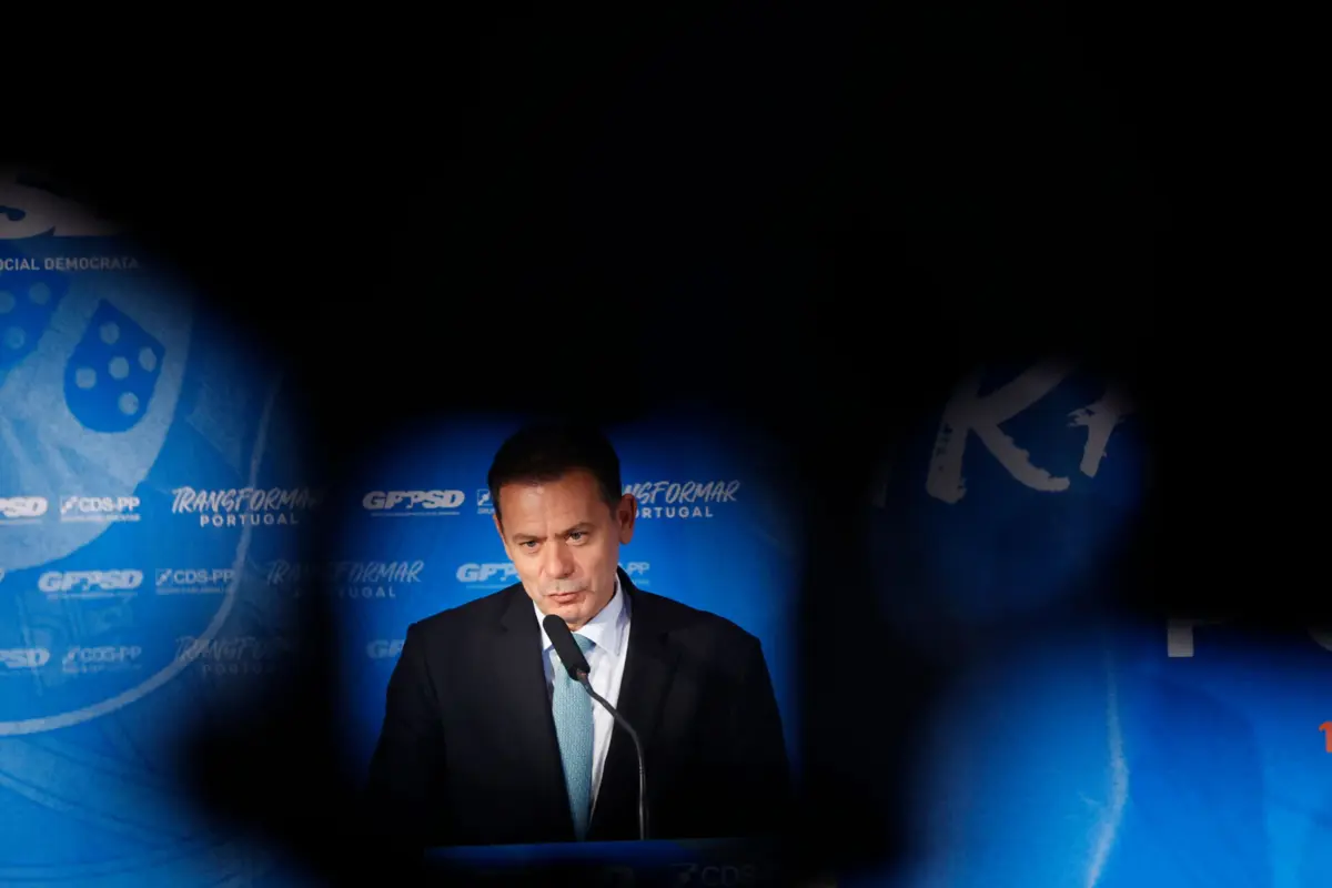 O primeiro-ministro Luís Montenegro