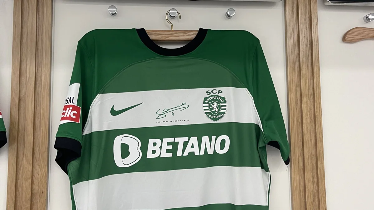 Camisola terá a assinatura de Coates