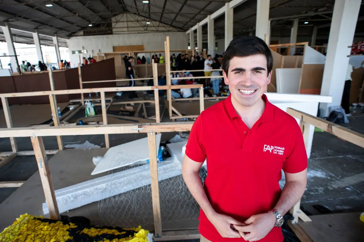 Francisco Porto Fernandes, presidente da Federação Académica do Porto