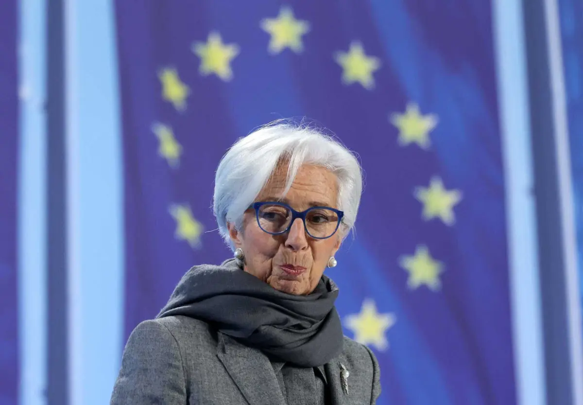Christine Lagarde, presidente do Banco Central Europeu