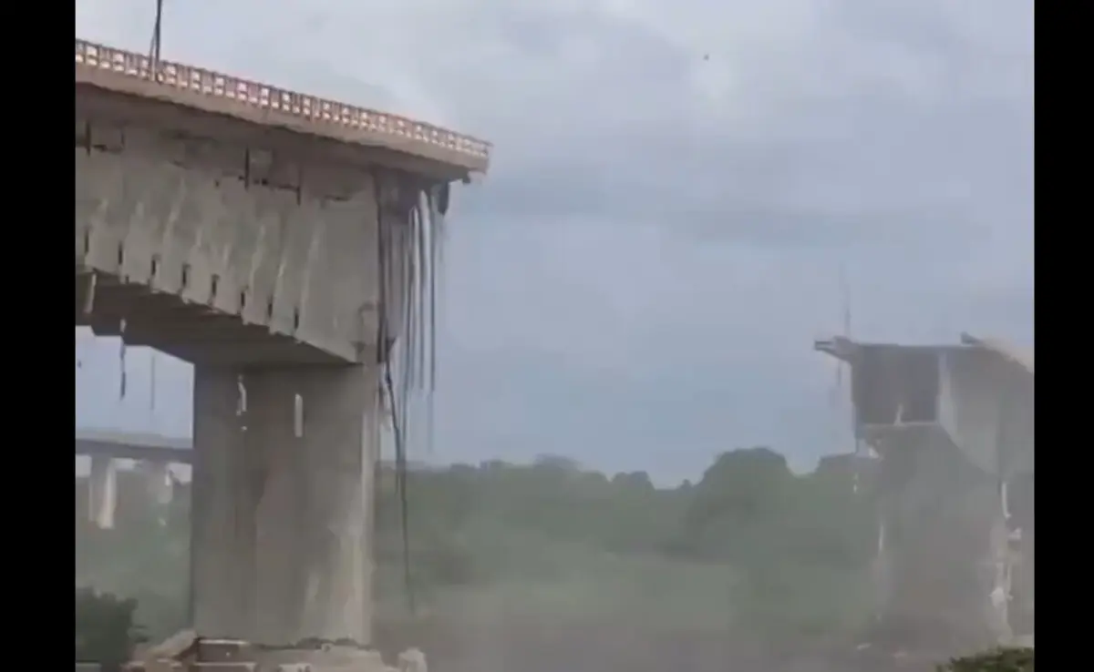 Imagem de contexto do artigo Um morto, dois feridos e cinco desaparecidos em queda de ponte no Brasil