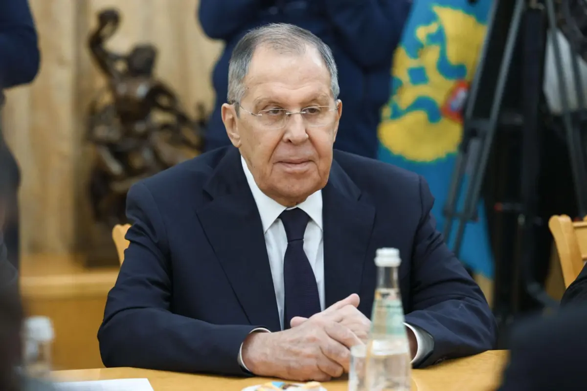 Ministro dos Negócios Estrangeiros russo, Sergei Lavrov