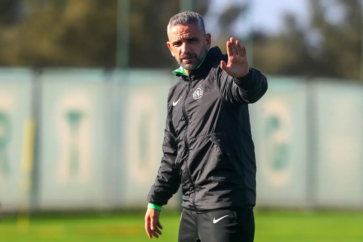 Rui Borges, treinador do Sporting