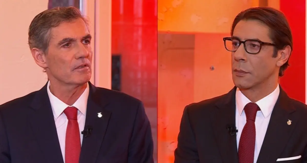 Noronha Lopes e Rui Costa frente-a-frente a dois dias da segunda volta das eleições do Benfica