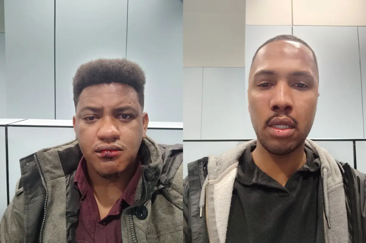 Bruno Marcelino e Kayque Soares foram agredidos a 30 de dezembro