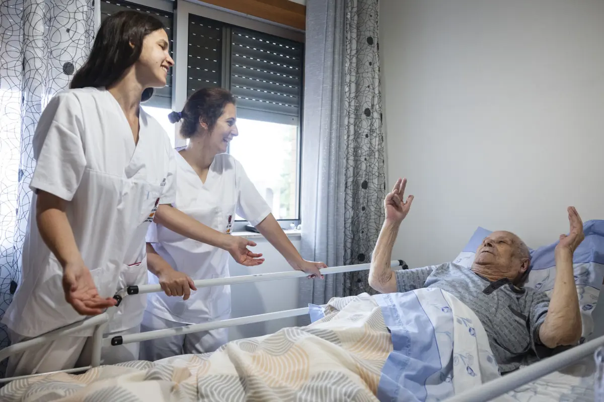 Auro Almeida, 97 anos, "rejuvenesceu" com o apoio da equipa de paliativos