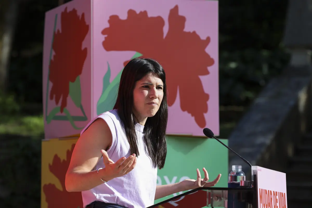 Mariana Mortágua, coordenadora do Bloco de Esquerda