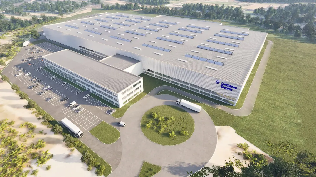 A Lufthansa Technik Portugal vai ser construída na zona industrial do LusoPark