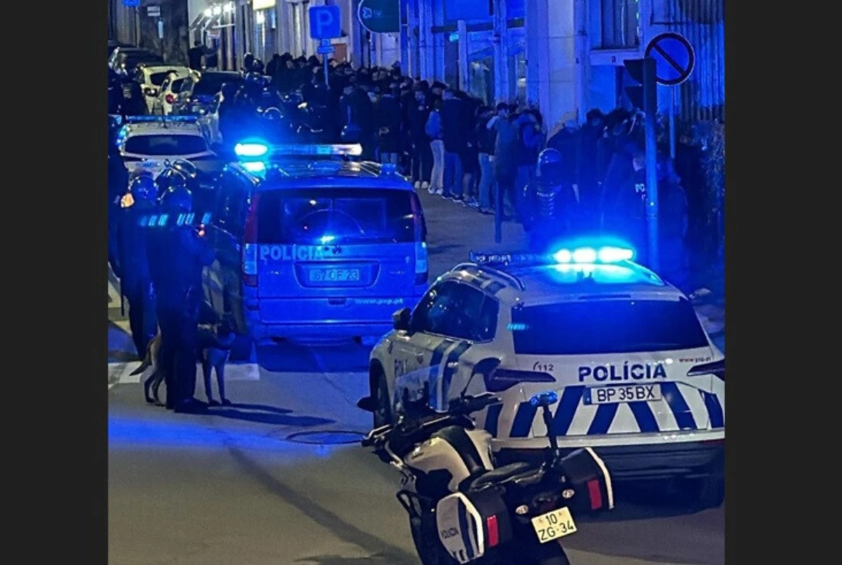 PSP mobilizou muitos meios para o local