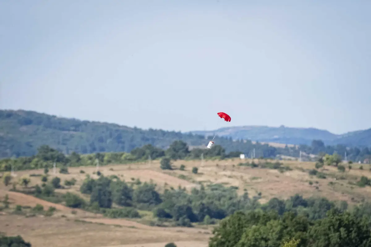 O "streilha" subiu 100 metros de altitude