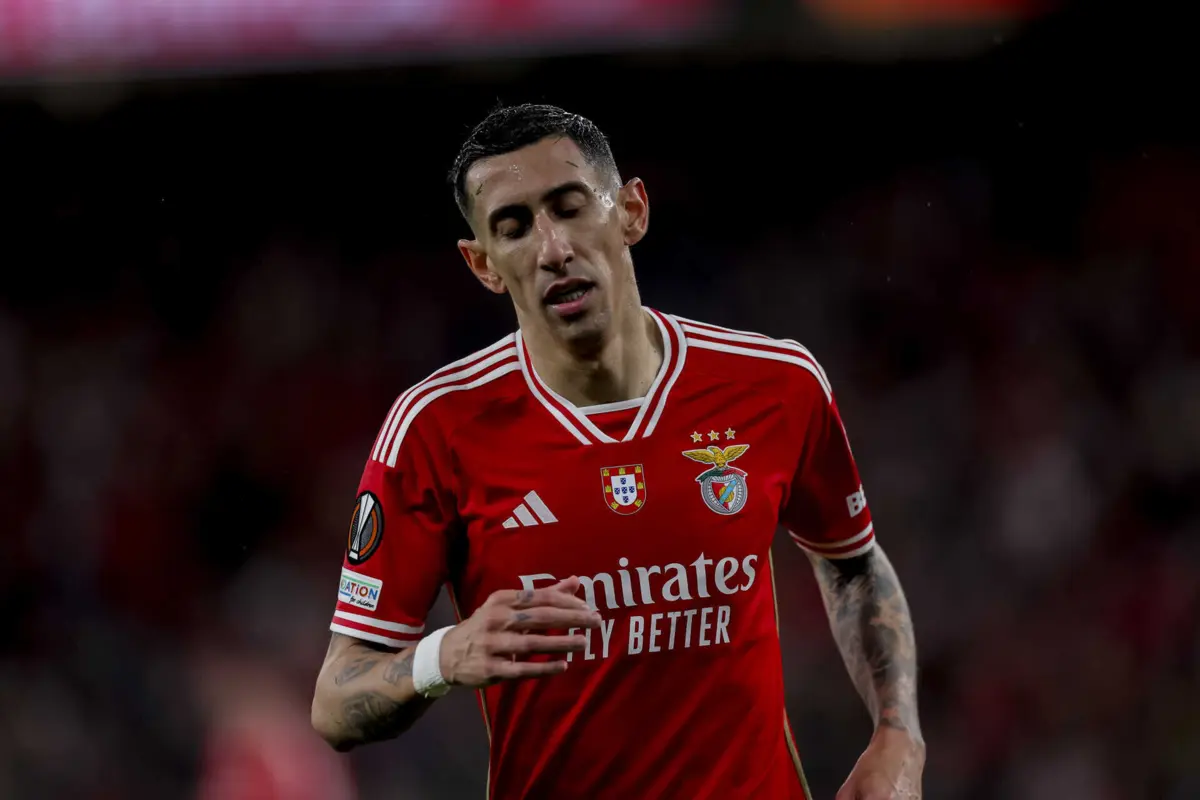 Di María não gostou de algumas decisões de Fábio Veríssimo em Alvalade