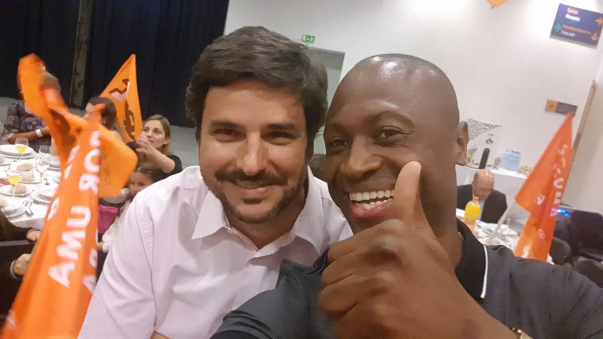 O presidente da Junta da Freguesia da Estrela, Luís Newton, tinha em Heitor Brandão um fiel apoiante