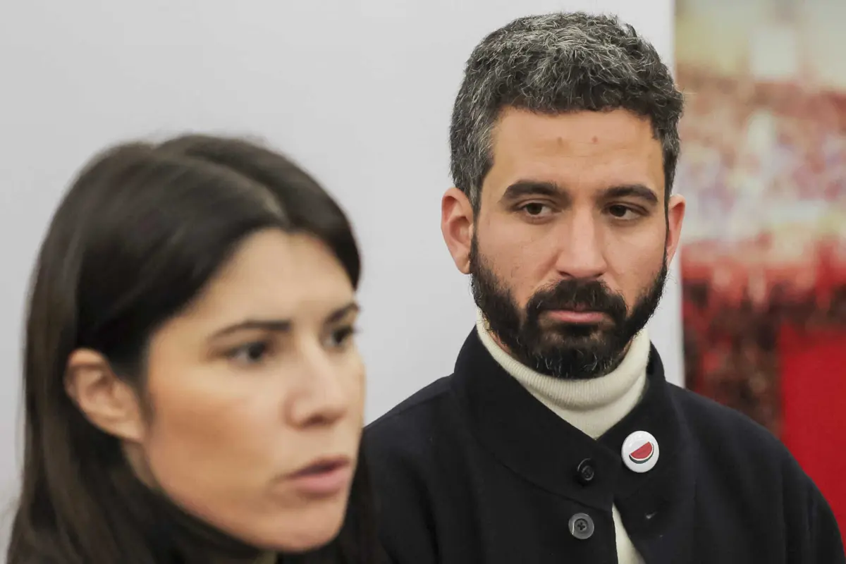 Mariana Mortágua e Fabian Figueiredo