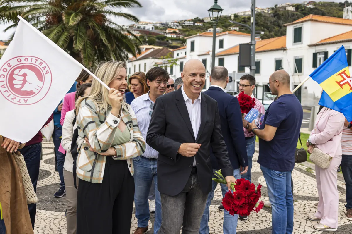 Paulo Cafôfo, cabeça de lista do PS Madeira