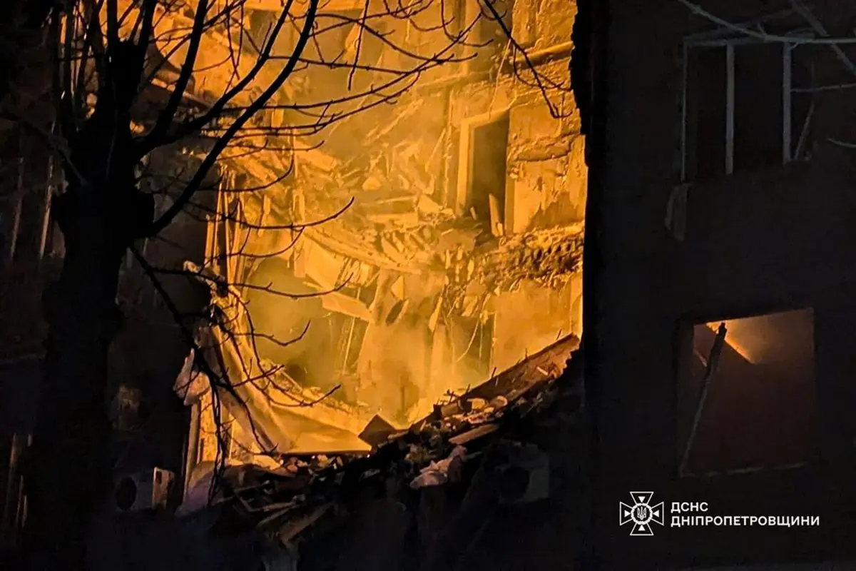 Imagem de contexto do artigo Pelo menos dois mortos em ataque russo à cidade de Kryvyi Rih