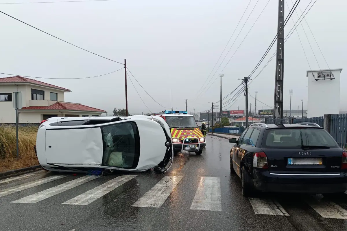 Imagem de contexto do artigo Despiste faz dois feridos em Oliveira de Azeméis