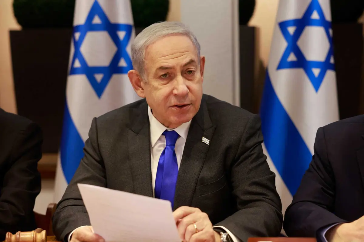 O primeiro-ministro israelita, Benjamin Netanyahu