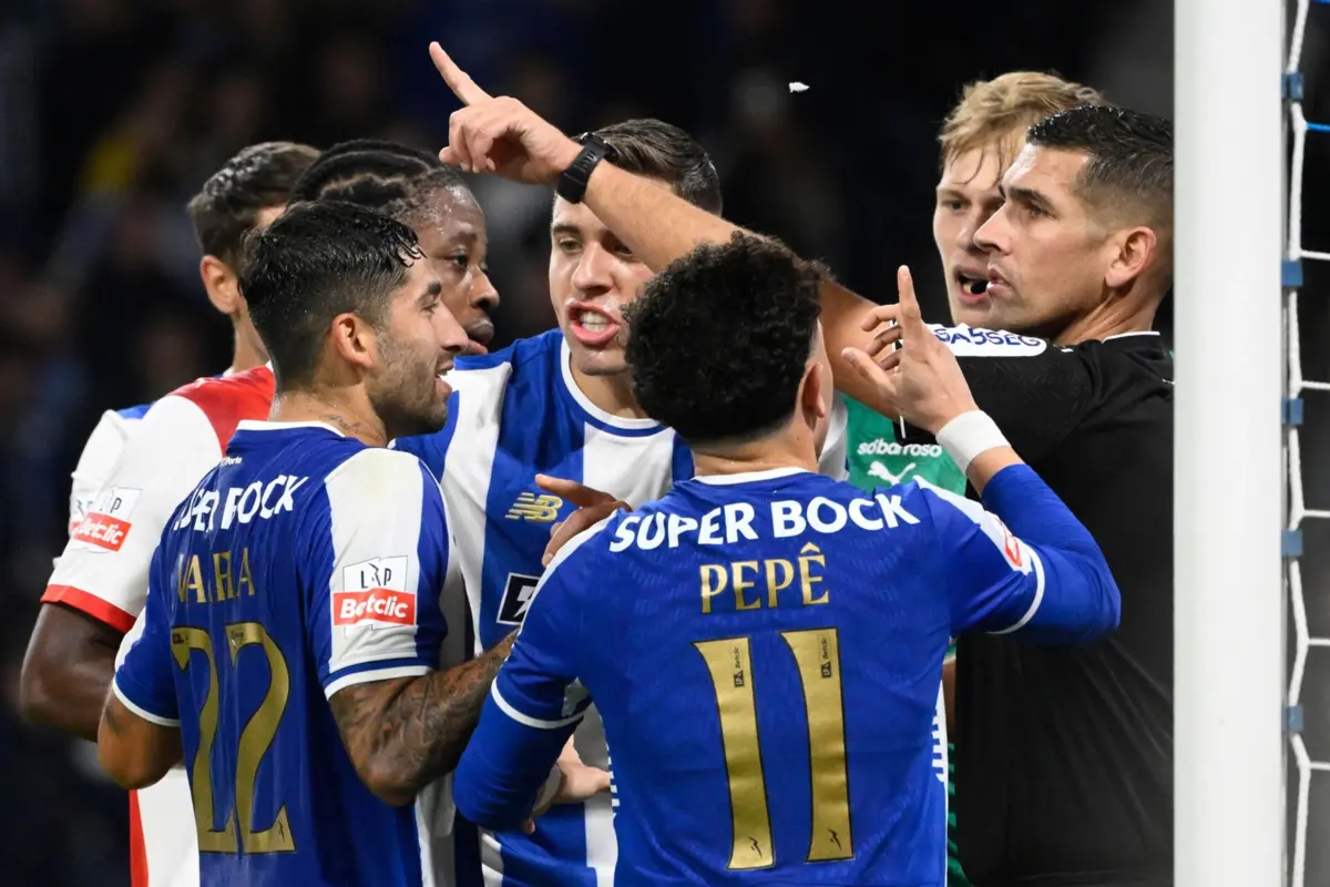 Fábio Veríssimo arbitrou o F. C. Porto - Braga