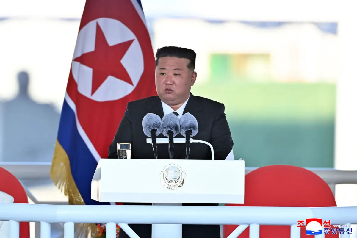 O líder da Coreia do Norte, Kim Jong-un