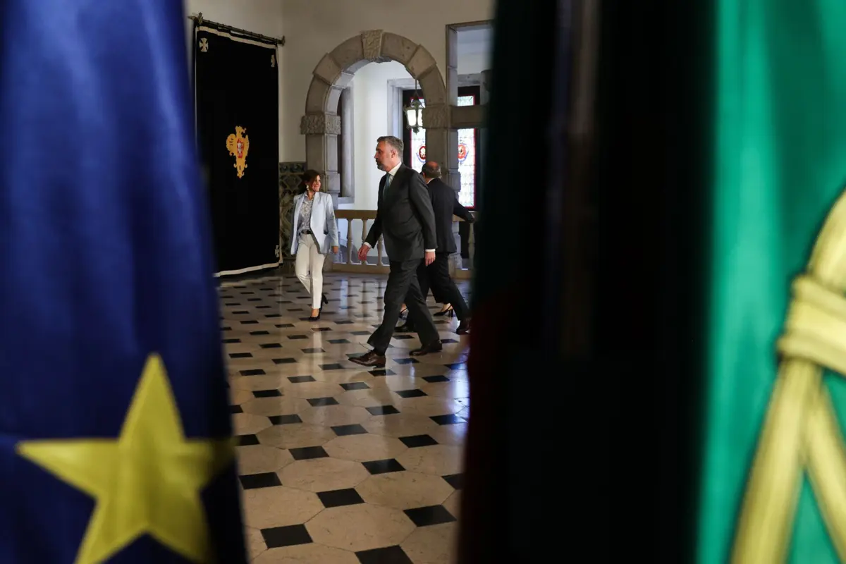 Pedro Nuno Santos fez uma curta declaração aos jornalistas e escusou-se a responder a questões internas ou de governabilidade