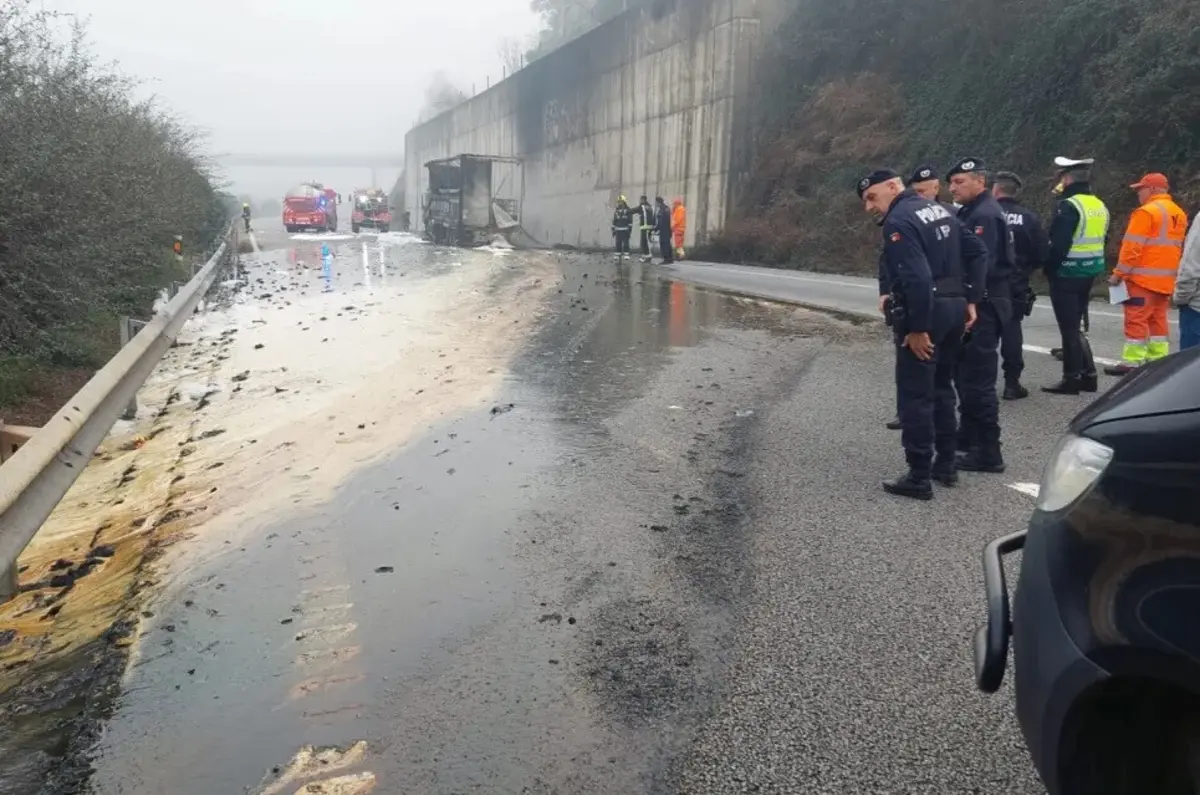 Imagem de contexto do artigo Trânsito reaberto na A4 no sentido Porto-Amarante após corte de quase 12 horas