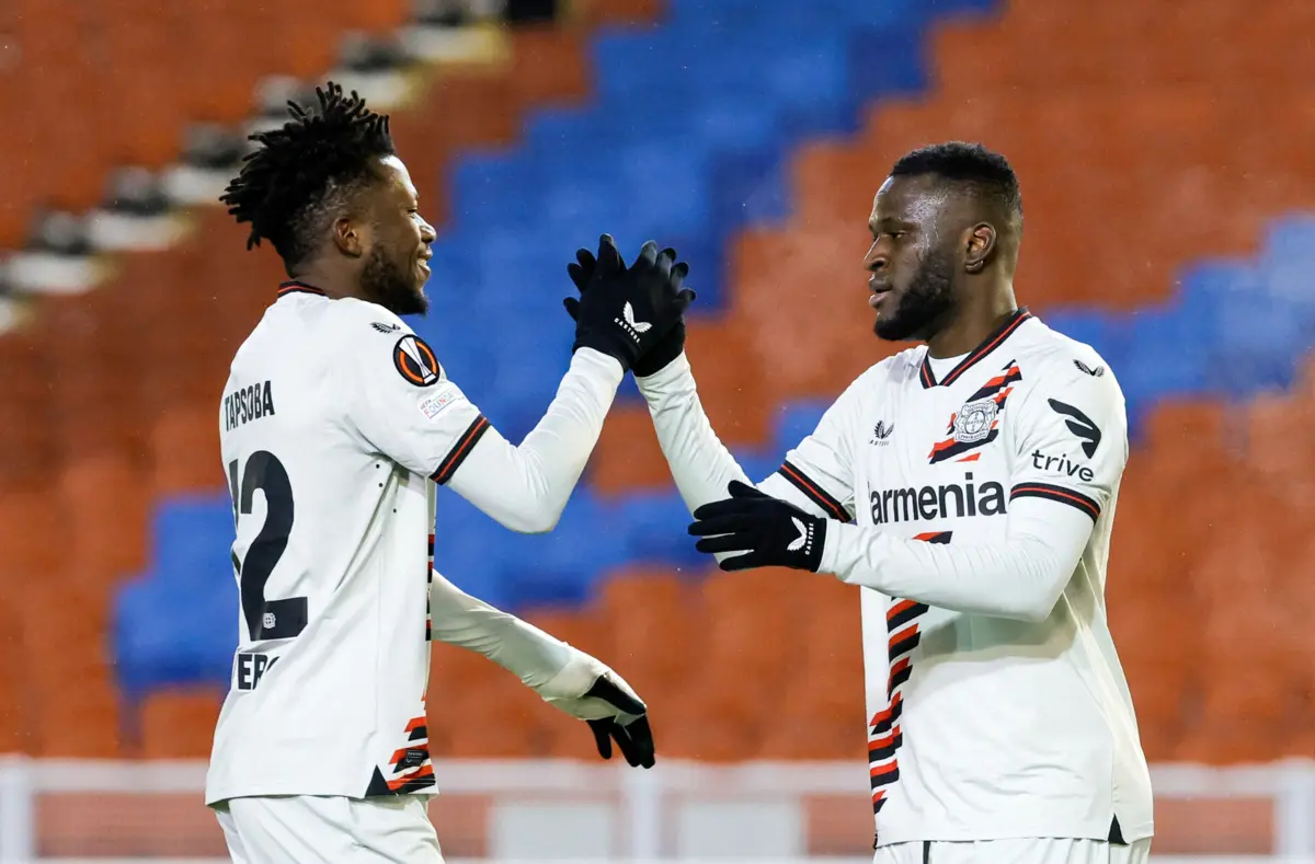 Boniface marcou pelo Bayer Leverkusen