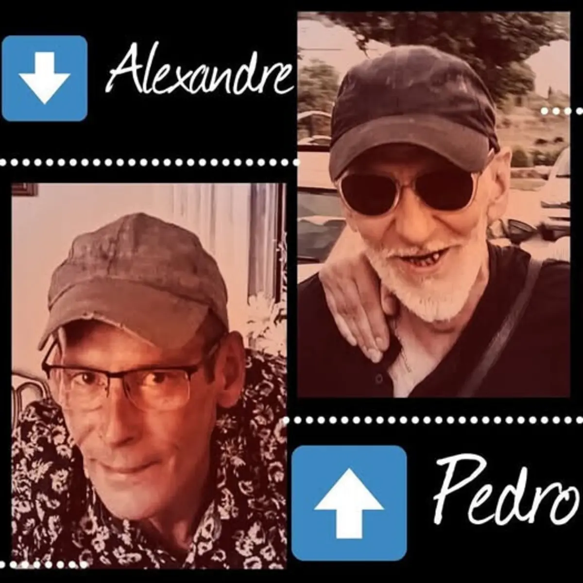 Pedro e Alexandre tinham 55 e 61 anos, respetivamente