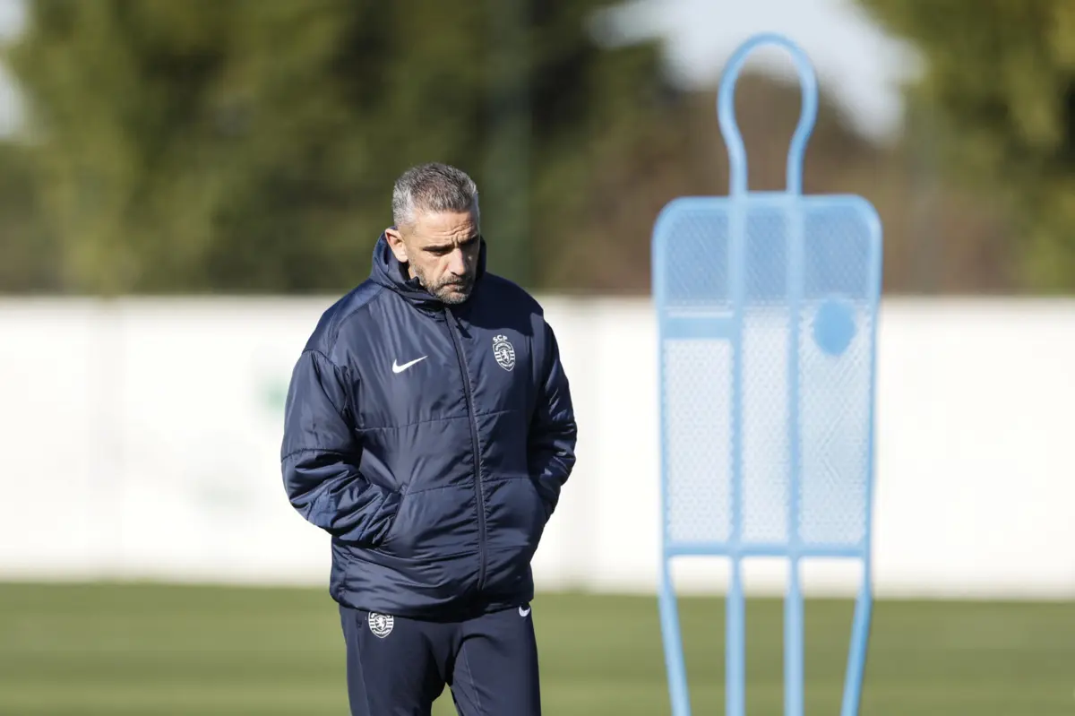 Rui Borges, treinador do Sporting