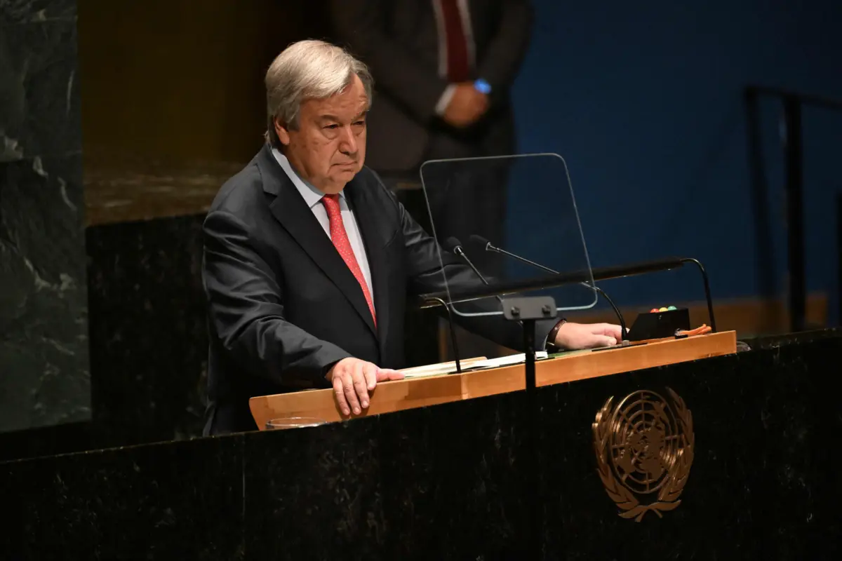 Imagem de contexto do artigo Guterres diz que invasão da Ucrânia "criou mundo de insegurança para todos"