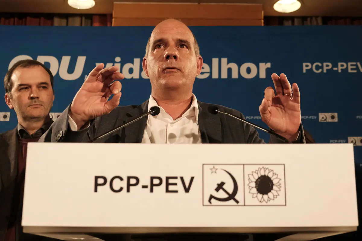 Paulo Raimundo, secretário-geral do PCP