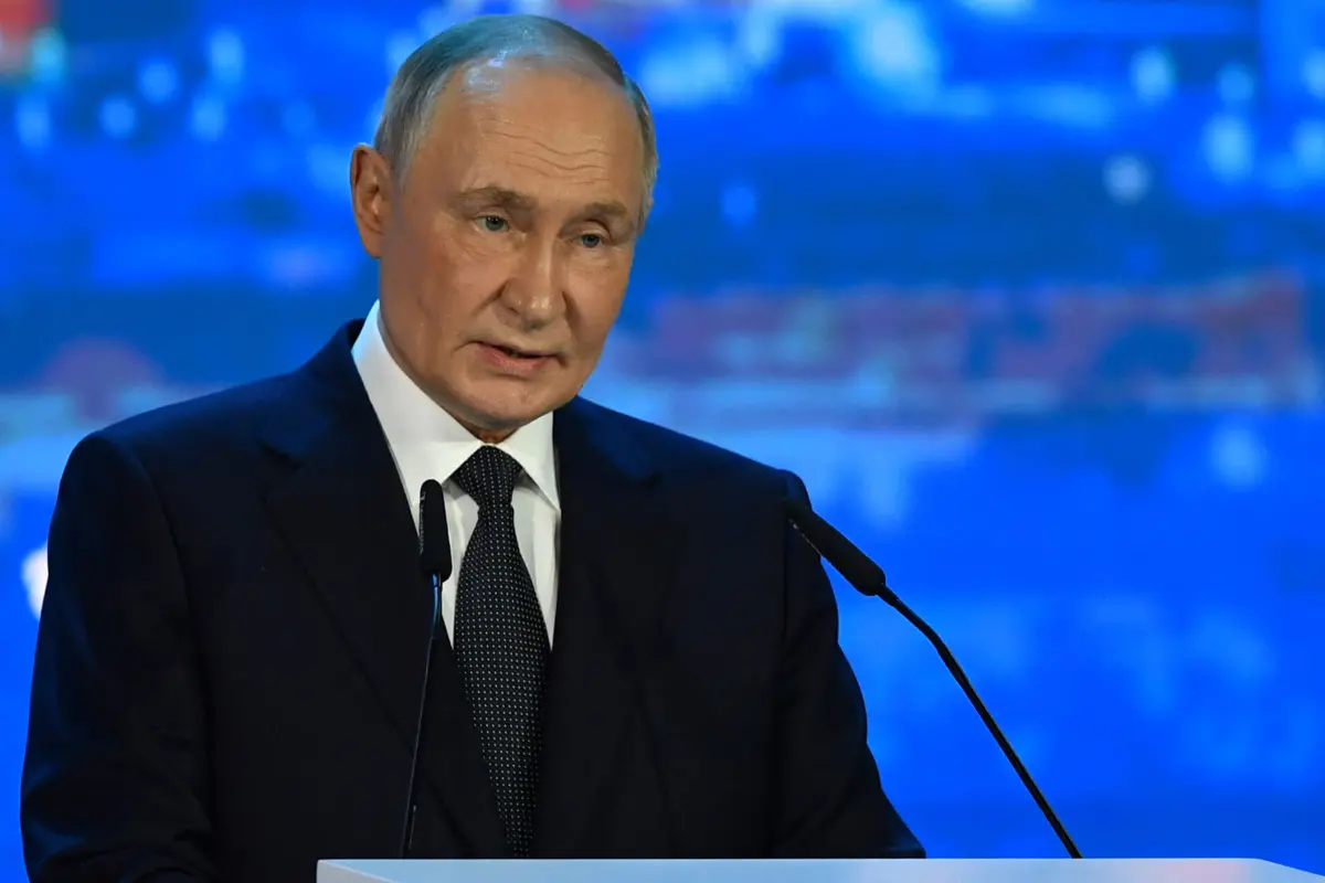 O presidente russo, Vladimir Putin